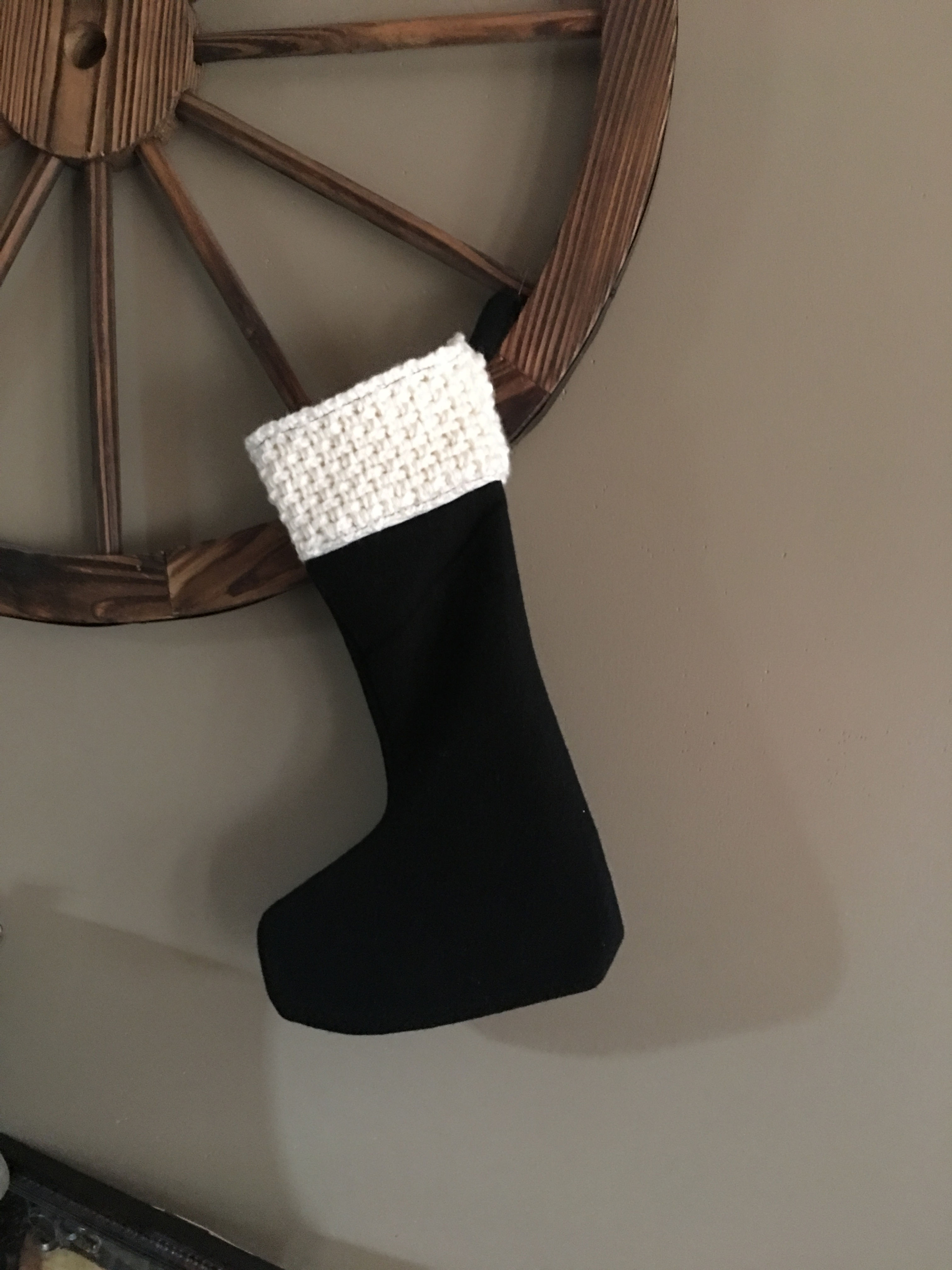 Christmas Stocking Chimney Style