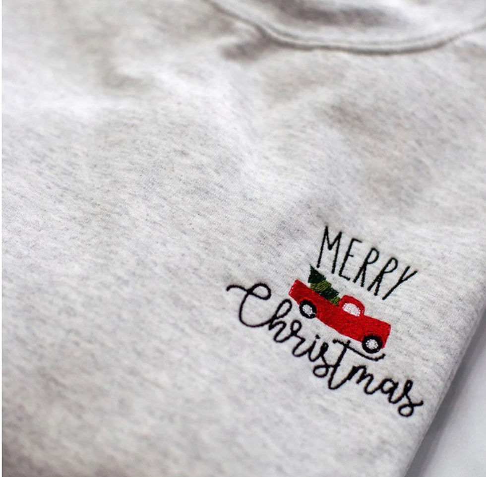 Thumbnail: 2MC - Christmas embroidered shirts