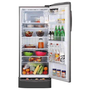 Thumbnail: LG 235 Litres 2 Star Direct Cool Single Door Refrigerator
