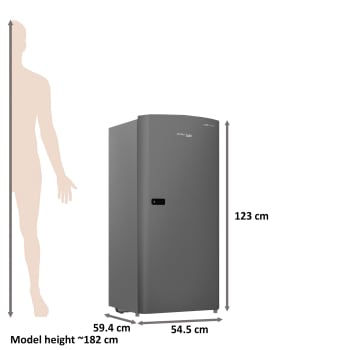 Thumbnail: Voltas Beko 195 Litres 2 Star Direct Cool Single Door Refrigerator