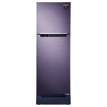 Thumbnail: Samsung 253 Litres 2 Star Frost Free Inverter Double Door Refrigerator