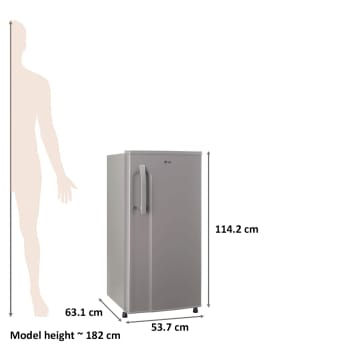 Thumbnail: LG 188 Litres 3 Star Direct Cool Single Door Refrigerator