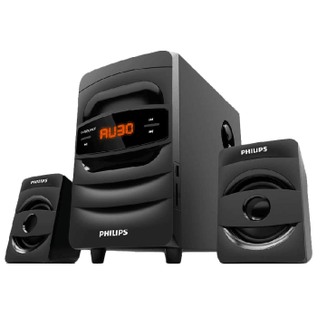 Thumbnail: Philips 2.1 Channel Multimedia Speaker (MMS2625, Black)