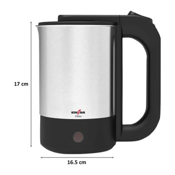 Kenstar Ollae Litre Kettle (KKOLL05C1S-CLW, Steel)