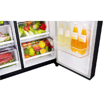 Thumbnail: LG 687 Litres Frost Free Inverter Side-by-Side Door Refrigerator