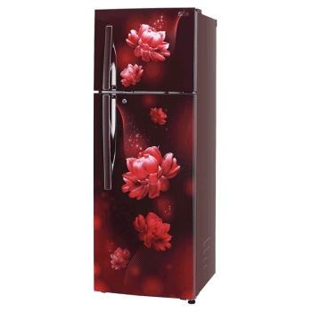 Thumbnail: LG 308 Litres 2 Star Frost Free Inverter Double Door Refrigerator