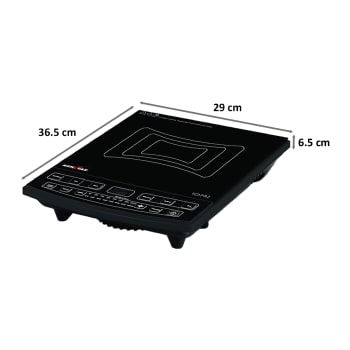Thumbnail: Kenstar Topaz 1900 Watt Induction Cooktop (KITOP19KP6-DME, Black)
