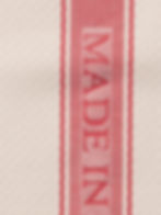 Detailaufnahme des Bleicher-Geschirrhandtuchs »Made in Augsburg«