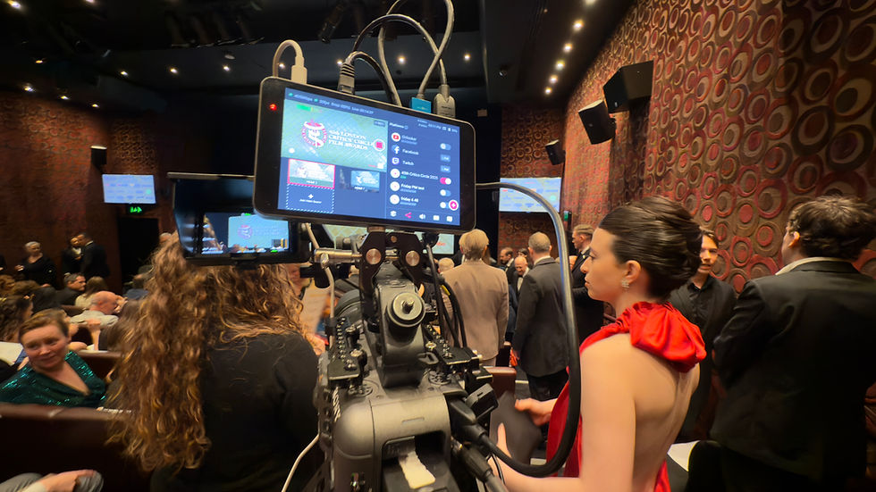 Onlooker live streams Critics Circle Film Awards 