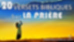 verset biblique prière