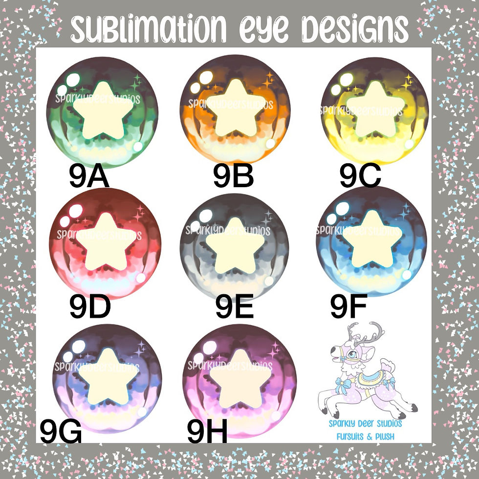 Thumbnail: Sublimation printed eye mesh - add on to base purchases