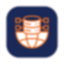 Enterprise networking icon - connected devices and business infrastructure