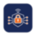 Cybersecurity icon representing firewalls, endpoint protection, and network access control