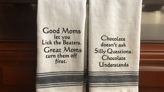 Wise-Cracking Dish Towels
