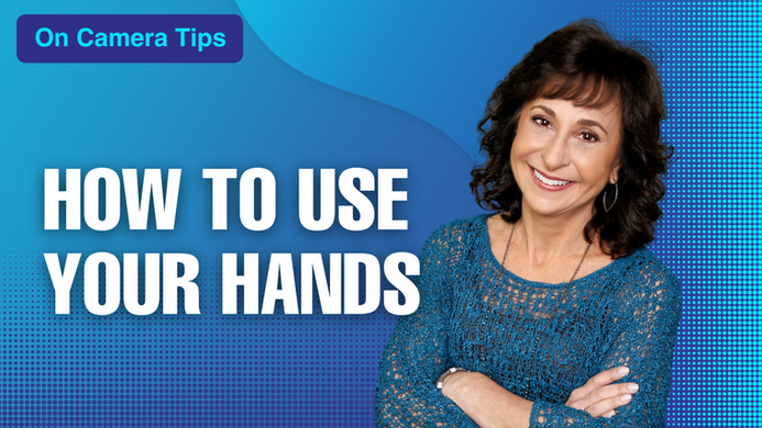 What To Do With Your Hands When Speaking On Camera