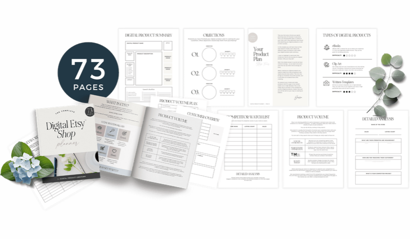 Digital Etsy Planner