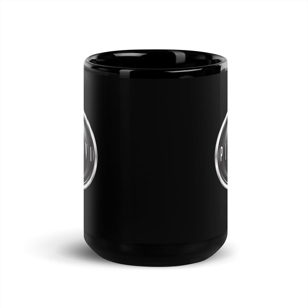 Thumbnail: Pixovi Black Glossy Mug