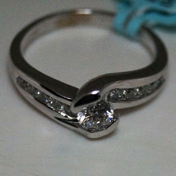 Thumbnail: 14KW050tWBPDR Ladies Diamond Ring