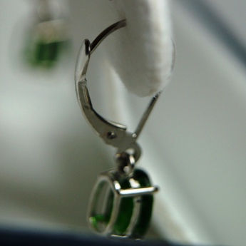 Thumbnail: DIO260-E Chrome Diopside Ear Rings