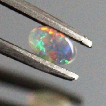 Thumbnail: OPL017BKM Lightning Ridge BLACK Opal