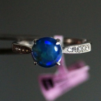 Thumbnail: RPS096WOPLR Australian Opal Ring