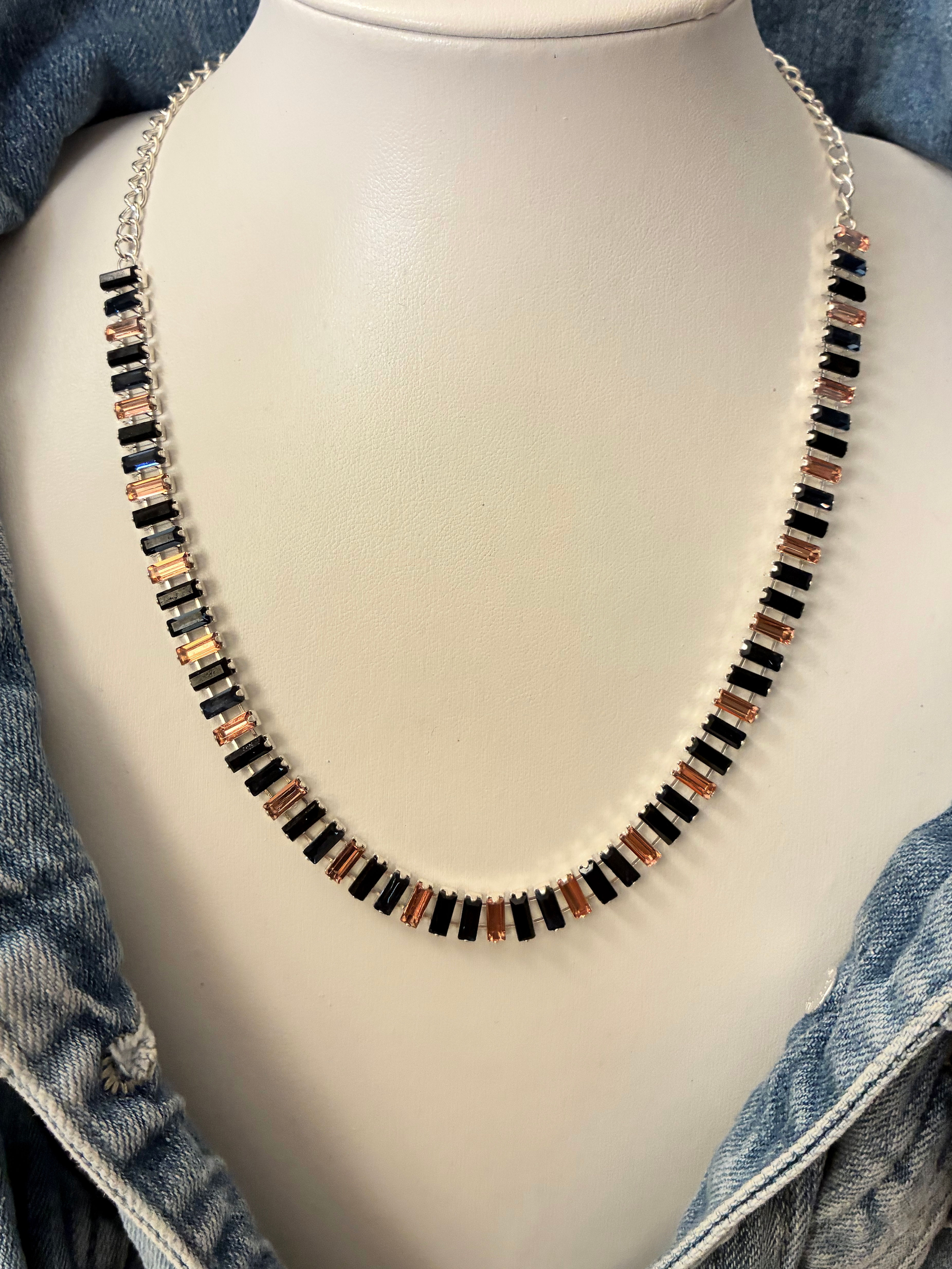 The Bianca Black Ice Necklace 