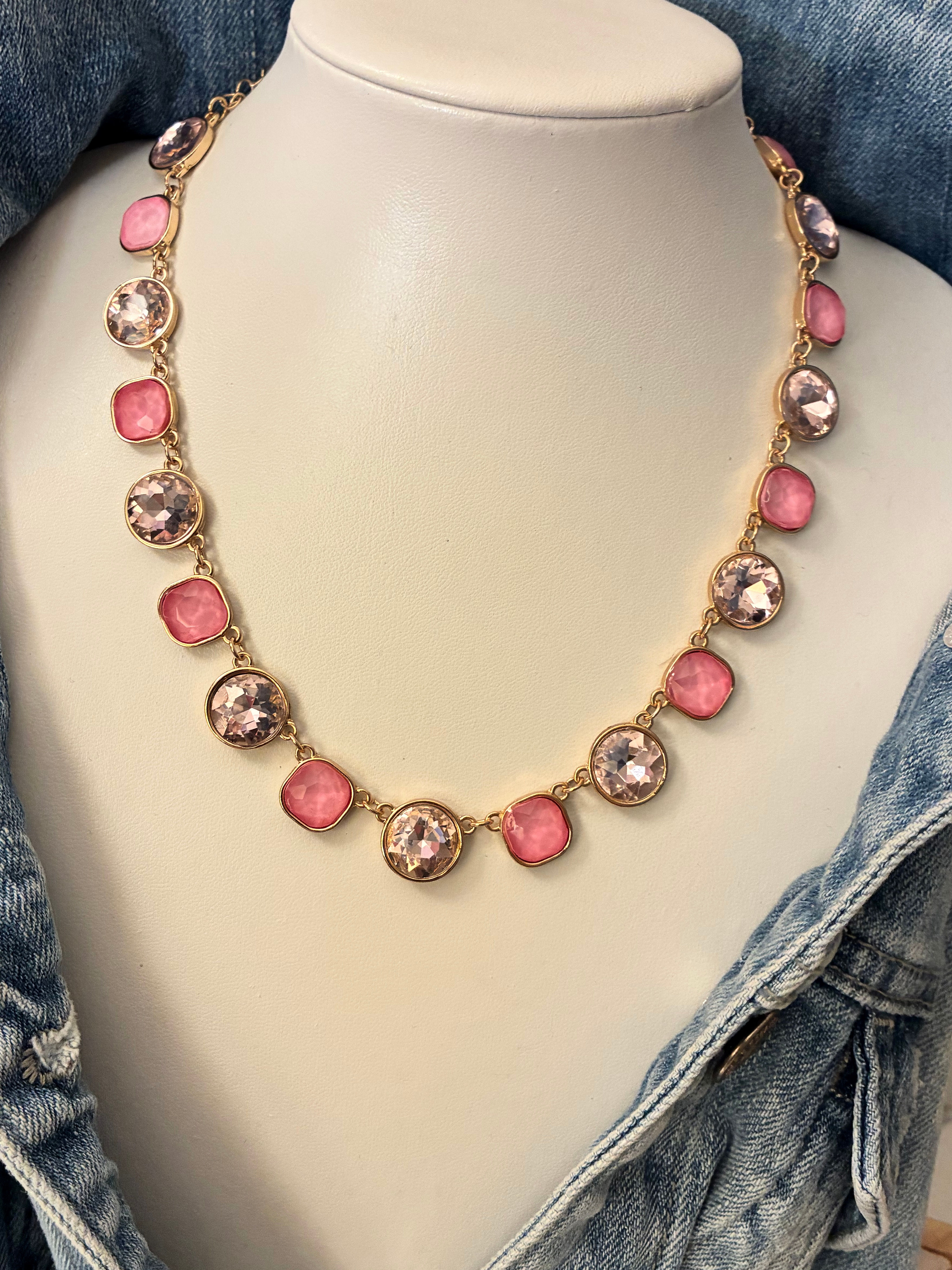The Lydia Pink Necklace