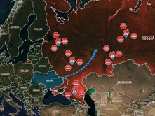 15-20% E KAPACITETIT KOMBËTAR TË RAFINIMIT NË RUSI ËSHTË SHKATËRRUAR NGA SULMET ME DRONE NDAJ TË PAKTËN 19 RAFINERIVE NË MUAJT E FUNDIT.