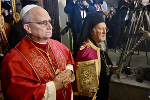 PAPA LEO XIV-të DHE PATRIARKU ORTODOKS BARTOLOMEU NËNSHKRUAN DEKLARATË KU THONË SE ASNJË DHUNË NUK MUND TË USHTROHET NË EMËR TË ZOTIT.