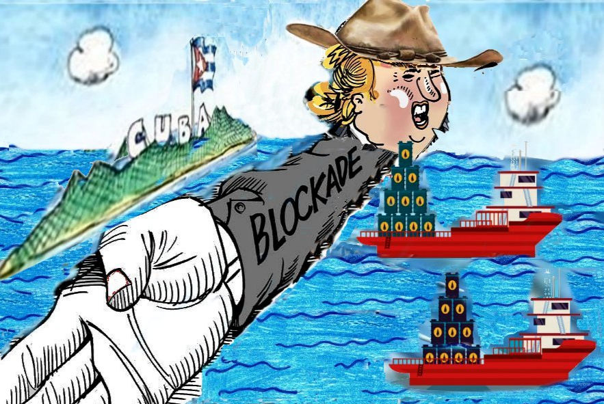 ADMINISTRATA TRAMP (TRUMP) PO SHQYRTON NJË BLLOKADË DETARE PËR TË NDALUAR IMPORTET E NAFTËS NË KUBË.