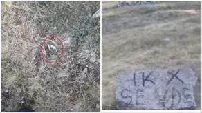 FSHATI MUNELLË; PUKË | ERJON NIKOLLIT I KANË LËNË NJË MESAZH KËRCËNUES NË GUR KU SHKRUHET: “IK SE DO TË VDESËSH”.