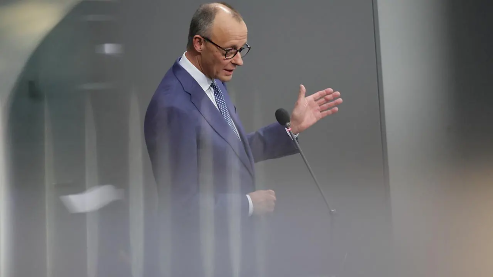 KANCELARI GJERMAN FRIDRISH MERC (FRIEDRICH MERZ): BESOJ SE DO TË GJEJMË NJË ZGJIDHJE PËR KREDINË ME ASETE RUSE.