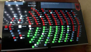 TIRANË | PARTIA SOCIALISTE E SHQIPËRISË “FUTI NËN SQETULL” DEPUTETEN BELINDA BALLUKU DUKE HEDHUR POSHTË KËRKESËN PROCEDURIALE PENALE TË PROKURORISË SË POSAÇME PËR ARRESTIMIN E SAJ.