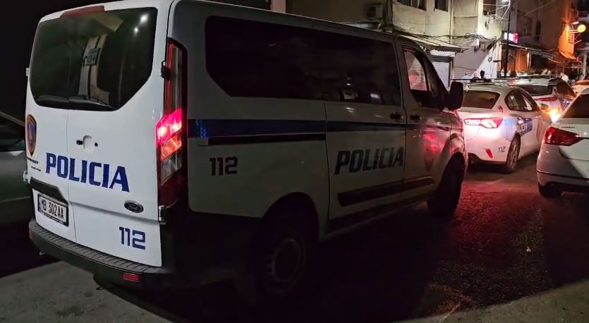 Pamje nga vendi i ngjarjes kriminale.