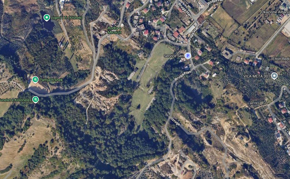 Ish-Reparti ushtarak i gjendur në fshatin Yrshek, të Njësisë Administrative Kashar, të Bashkisë Tiranë.