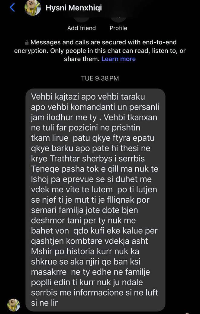 Fotografi të komunikimeve telegrafike mes palëve subjekte të këtij shkrimi.