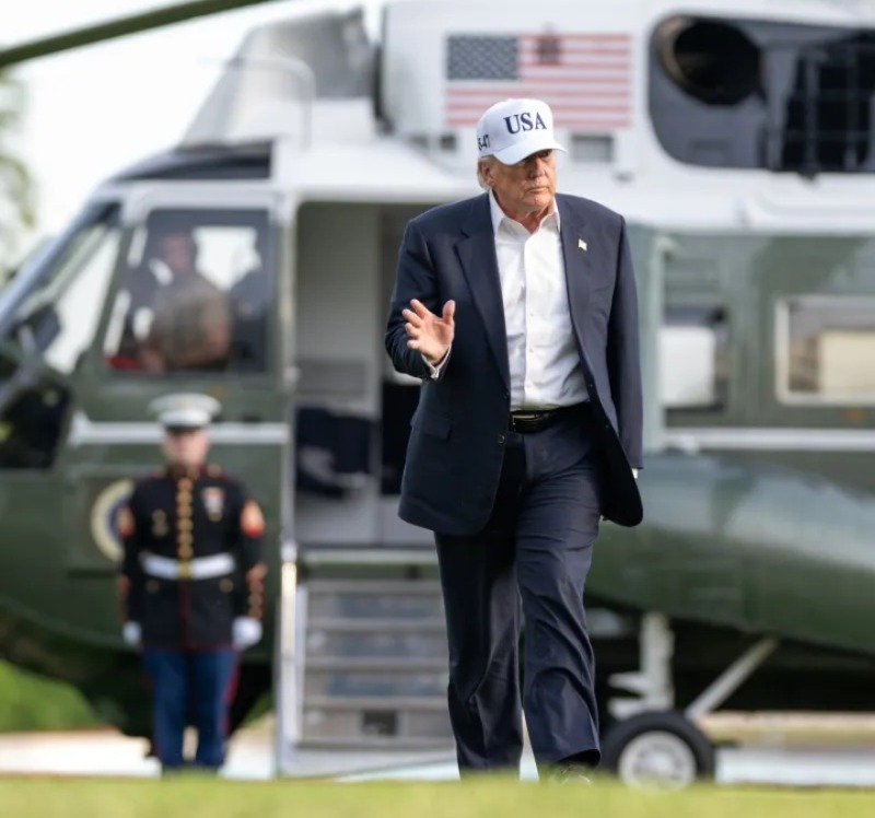 PRESIDENTI DANLLD TRAMP (DONALD TRUMP): NEGOCIATAT ME IRANIN JANË TË NGADALTA; ATA NUK DO TË KENË ARMË BËRTHAMORE.