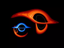 U REGJISTRUA PAMJA E PARË E NJË PALË VRIMASH TË ZEZA TË CILAT RROTULLOHEN RRETH NJËRA-TJETRËS ME NJË PERIODICITET PREJ 12 VITESH.