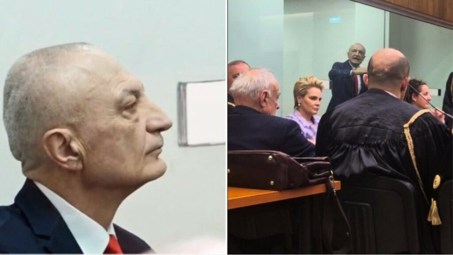 TIRANË | STALINISTI ILIR META (METAJ) FOLI NË SEANCËN E PARË GJYQËSORE KUNDËR TIJ ME FJALËT E KREUT TË BALLIT KOMBËTAR MID’HAT FRASHËRI.