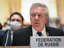 AMBASADORI RUS NË OKB GENADI (GENNADY) GATILOV: NË BISEDIMET BËRTHAMORE TË MARRIN PJESË FRANCA + MBRETËRIA E BASHKUAR + TË TJERA FUQI BËRTHAMORE.