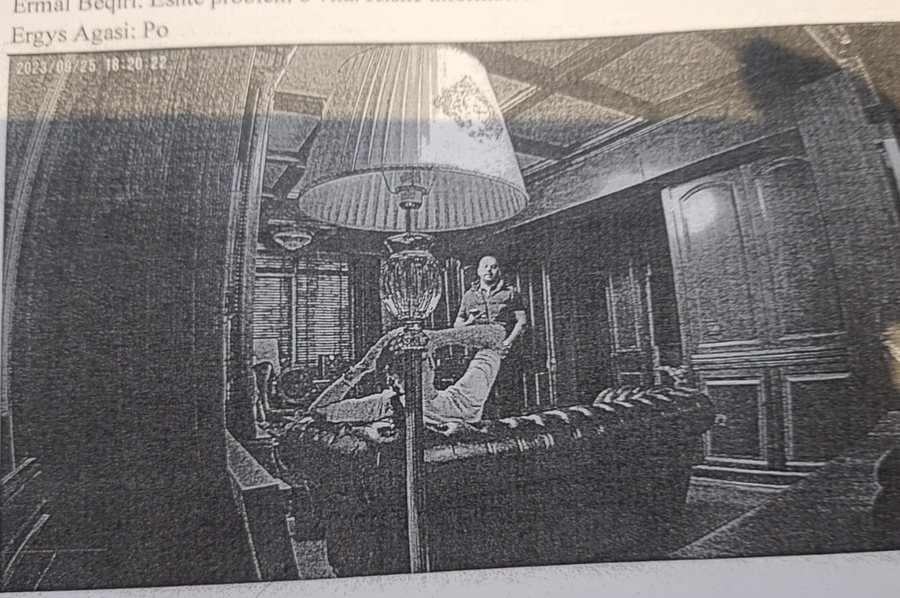 Pamje nga filmimet e kryera nga z. Ergys Agasi