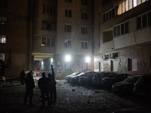 SULME RUSE ME DRON NË KIEV.