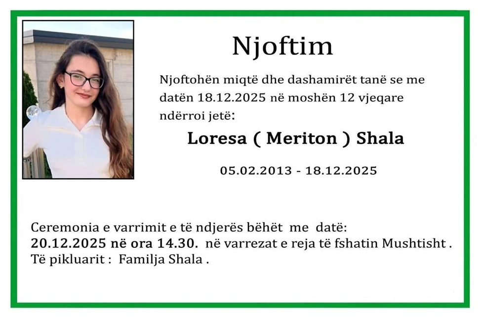 PRIZREN | LORESA SHALA VDIQ NË SPITAL; SHKAQET NËN HETIM PENAL PARAPRAK.