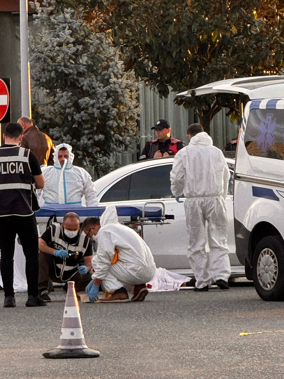 Pamje fotografike nga vendi i ngjarjes