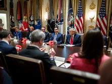 PRESIDENTI DANLLD TRAMP (DONALD TRUMP): IRANI KA RËNË DAKORD TË HEQË DORË NGA ARMËT BËRTHAMORE.