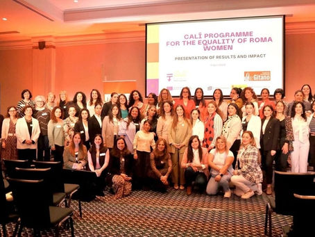 Participação na apresentação de resultados e impacto do "Calí programme For the equality of Roma women"