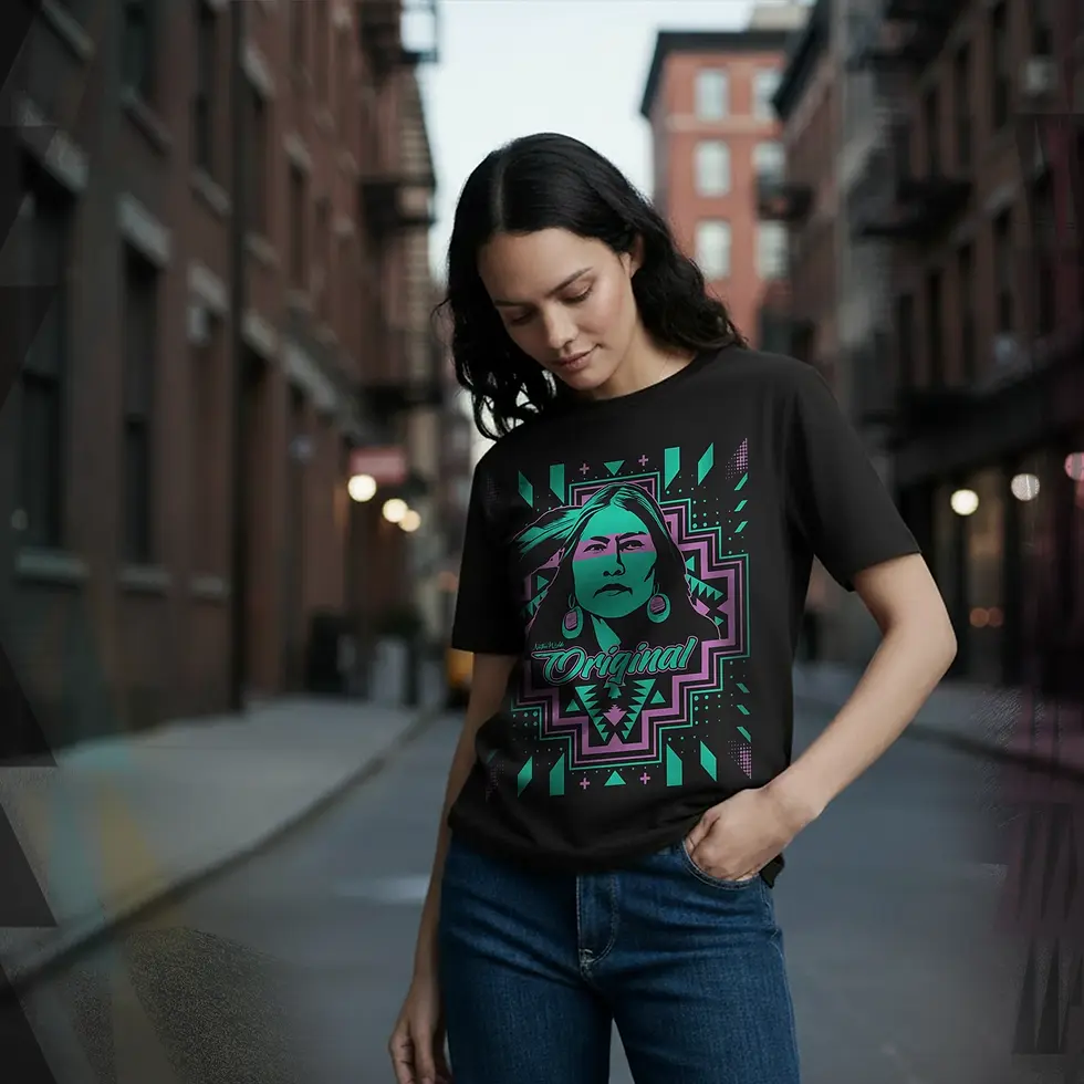 Thumbnail: Indigenous Graphic T-Shirt – Original Design – Unisex