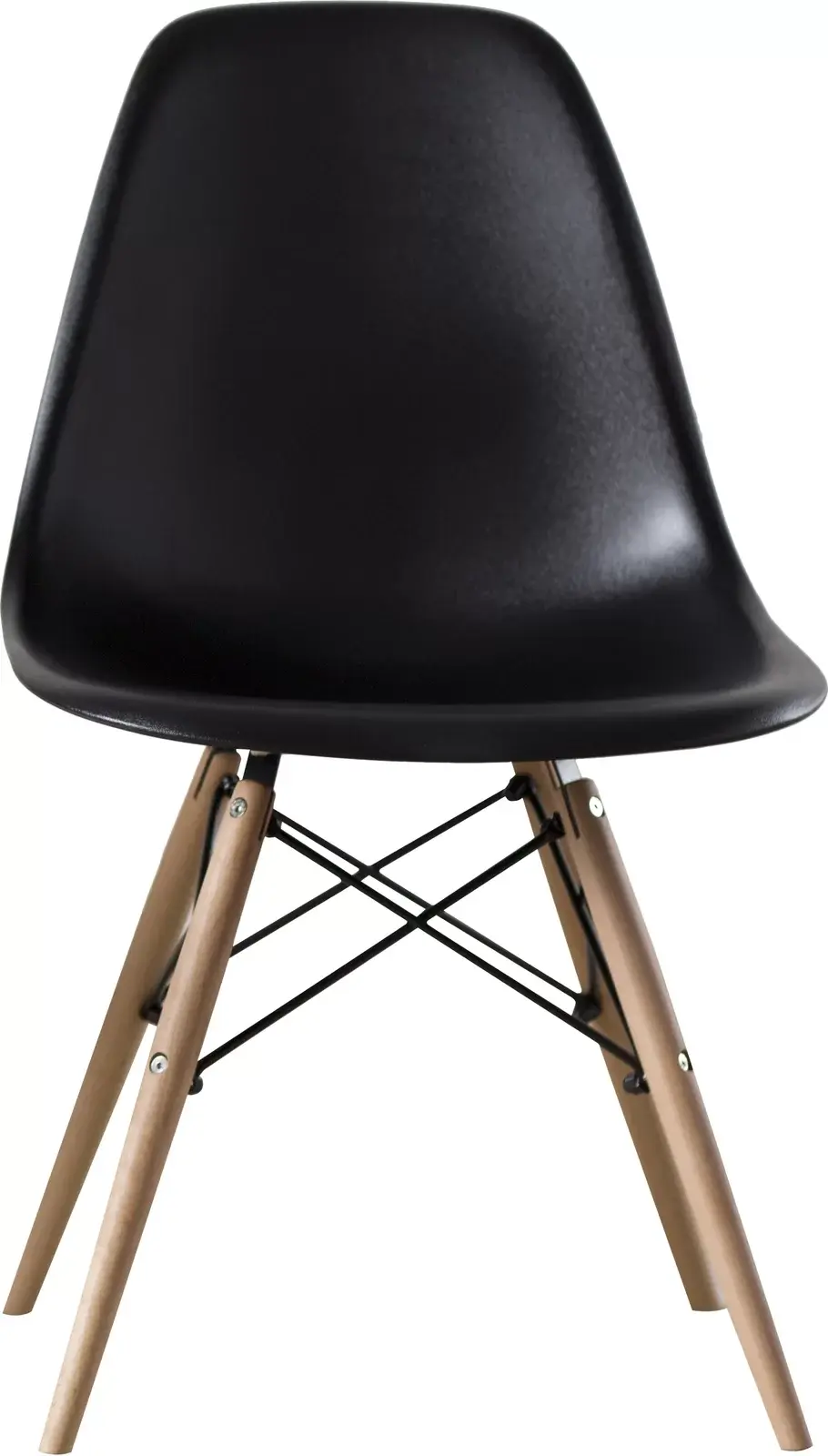 Hình thu nhỏ: Set bàn ăn tròn 4 ghế nhựa đen 3-OC4-GCF1-B2 chung cư