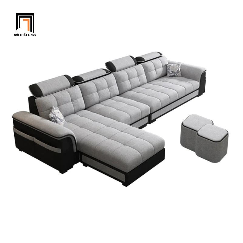 Hình thu nhỏ: Ghế sofa góc sang trọng GT153 Denison 3m2 x 1m7 giá rẻ