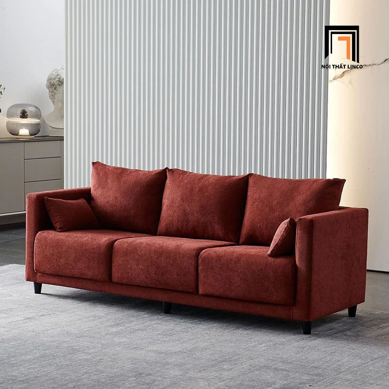 Hình thu nhỏ: ghế sofa đỏ đô